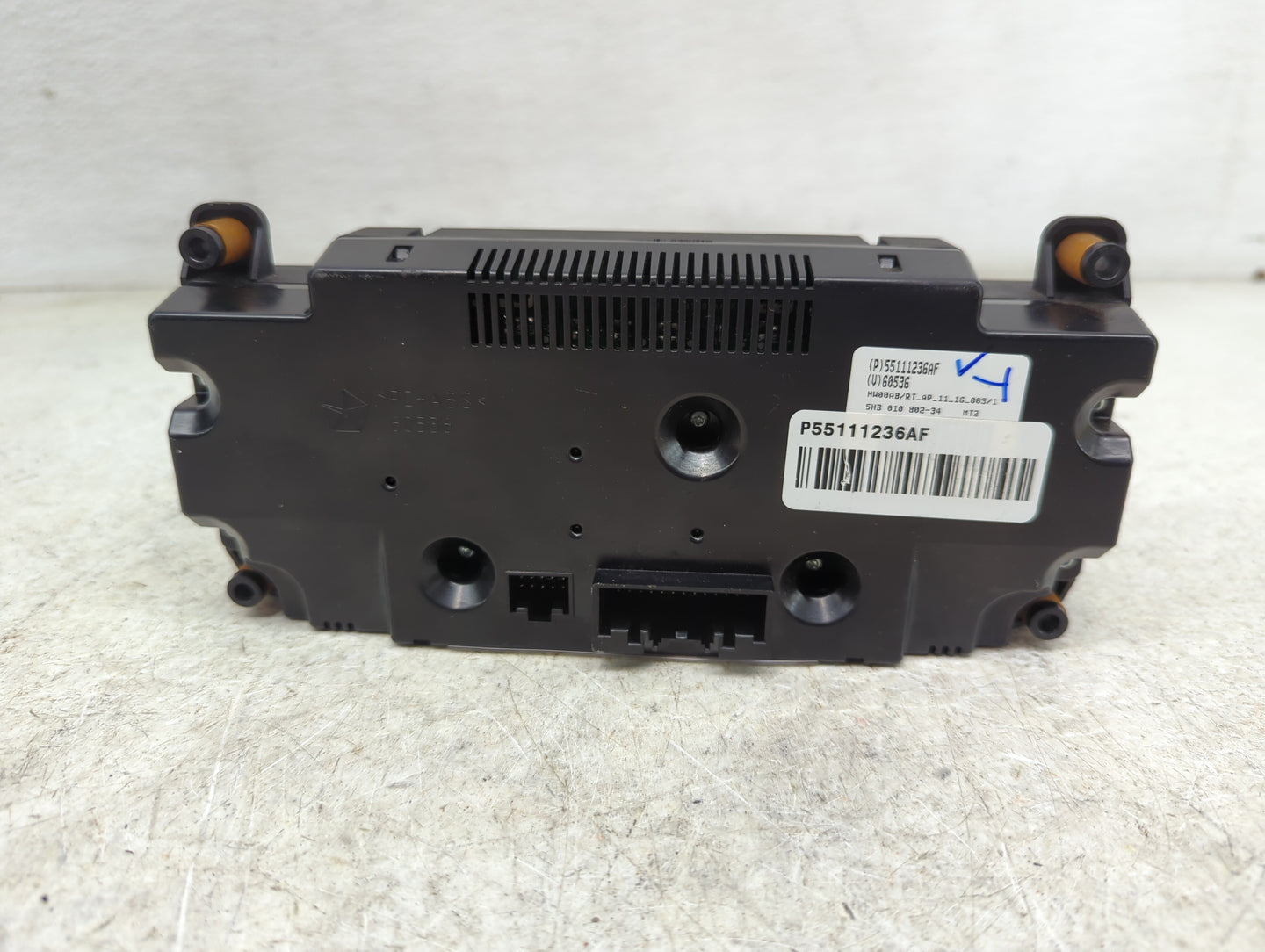 2011-2016 Chrysler Town & Country Climate Control Module Temperature AC/Heater Replacement P/N:P55111236AF Fits OEM Used Aut