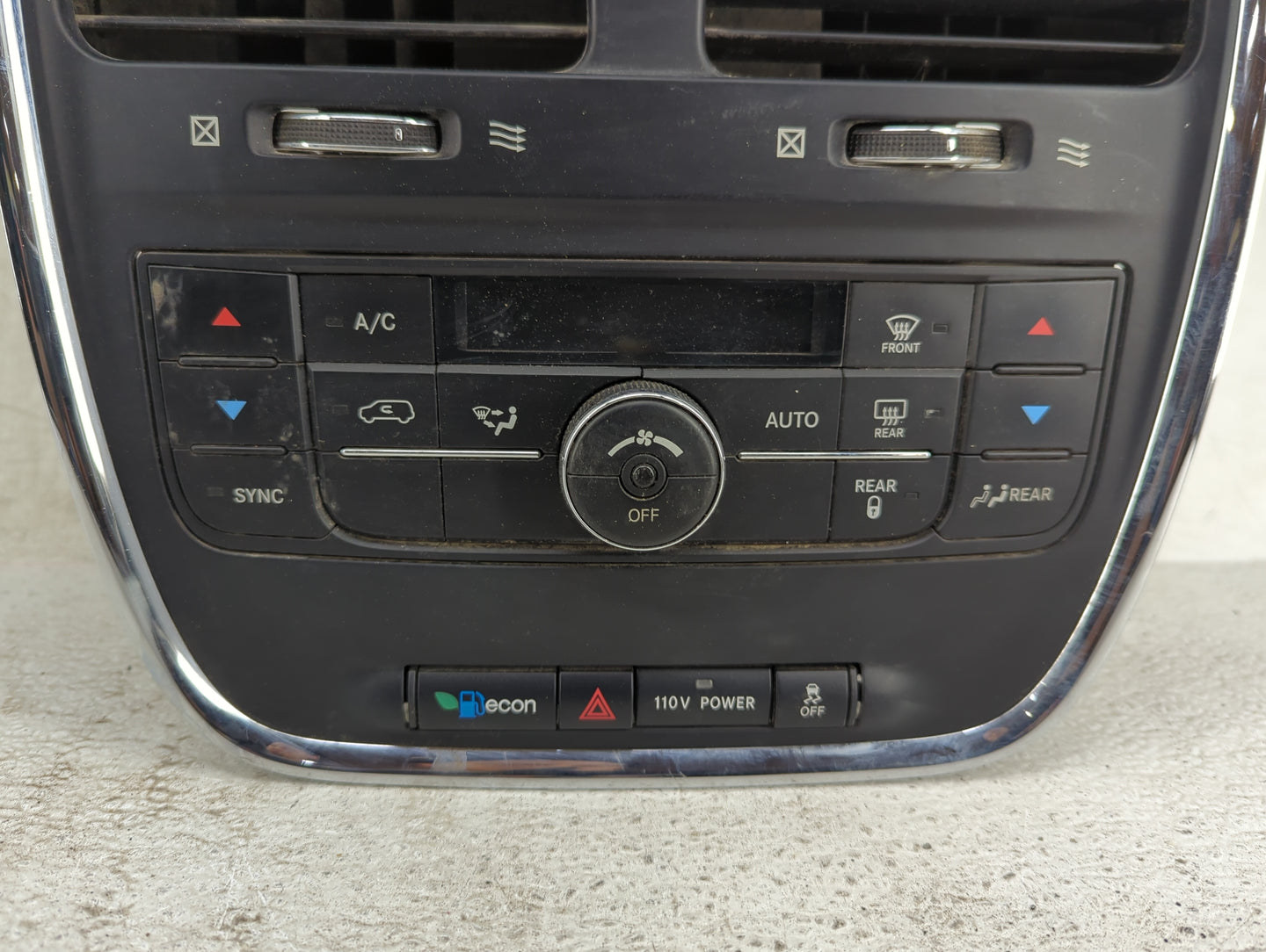 2011-2016 Chrysler Town & Country Climate Control Module Temperature AC/Heater Replacement P/N:P55111236AF 55111236AF Fits O