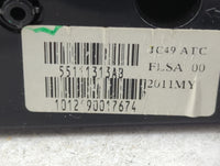 2012-2016 Chrysler Town & Country Climate Control Module Temperature AC/Heater Replacement P/N:55111313AB Fits OEM Used Auto