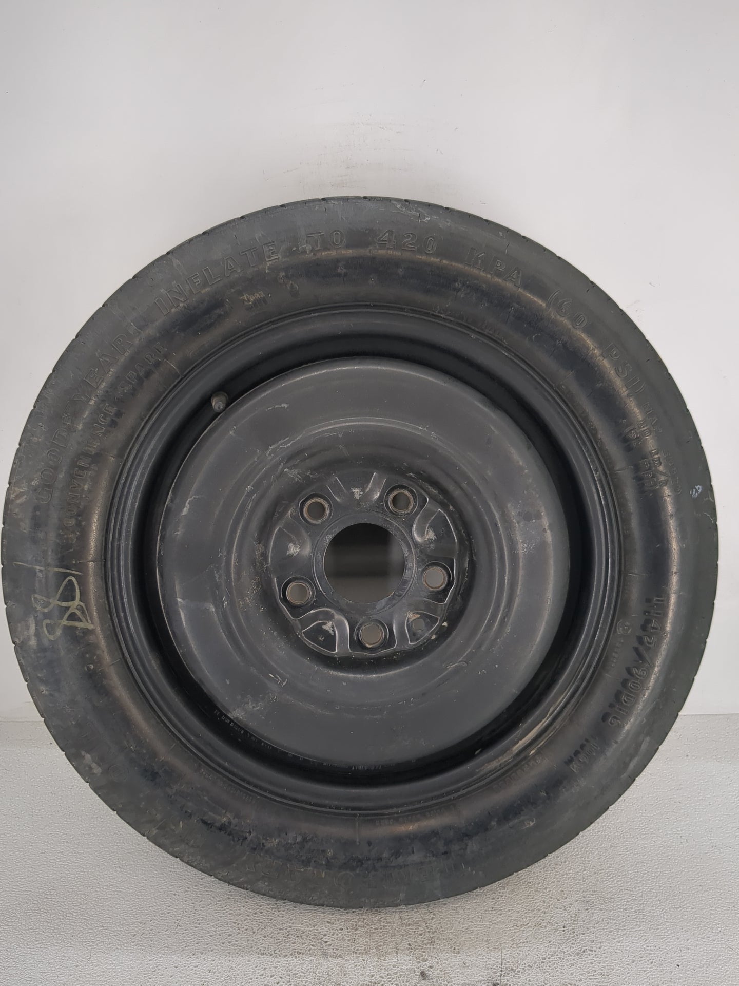 2012 Chrysler Town & Country Spare Donut Tire Wheel Rim Oem - Oemusedautoparts1.com