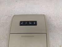2012 Chrysler Town & Country Overhead Roof Console Beige - Oemusedautoparts1.com