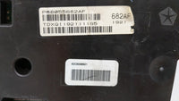 2012 Chrysler Town & Country Instrument Cluster Speedometer Gauges P/N:P68055682AG P68055682AF Fits OEM Used Auto Parts - Oe