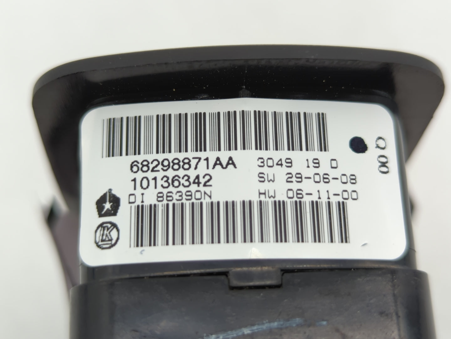 2012-2016 Chrysler Town & Country Master Power Window Switch Replacement Driver Side Left P/N:68298871AA 68110871AA Fits OEM