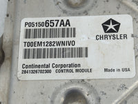 2012 Chrysler Town & Country PCM Engine Control Computer ECU ECM PCU OEM P/N:P05150657AA Fits OEM Used Auto Parts - Oemuseda