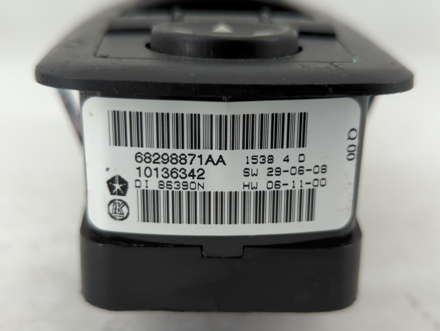 2012-2016 Chrysler Town & Country Master Power Window Switch Replacement Driver Side Left P/N:68110871AA Fits OEM Used Auto 
