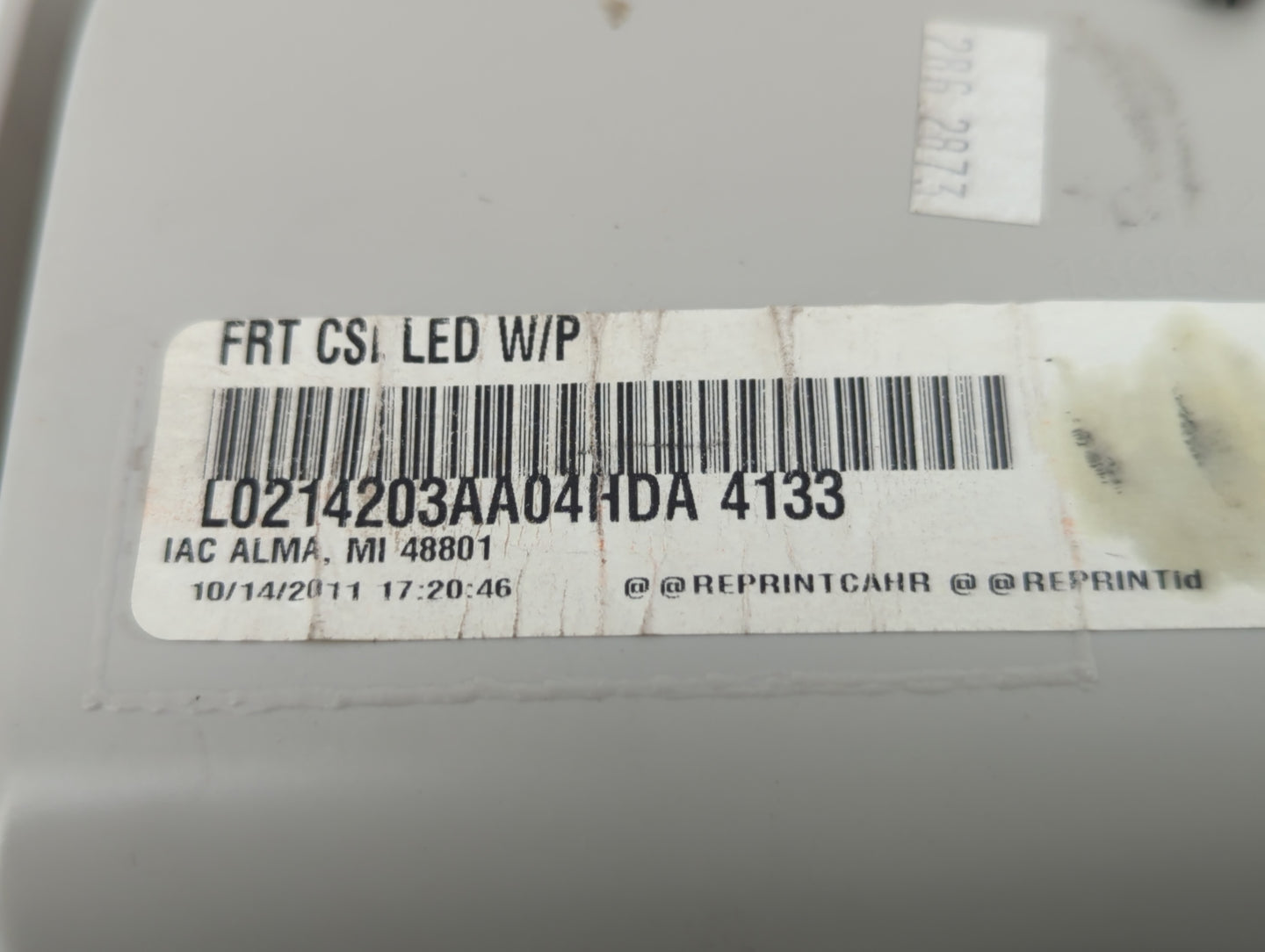 2012 Chrysler Town & Country Overhead Roof Console - Oemusedautoparts1.com