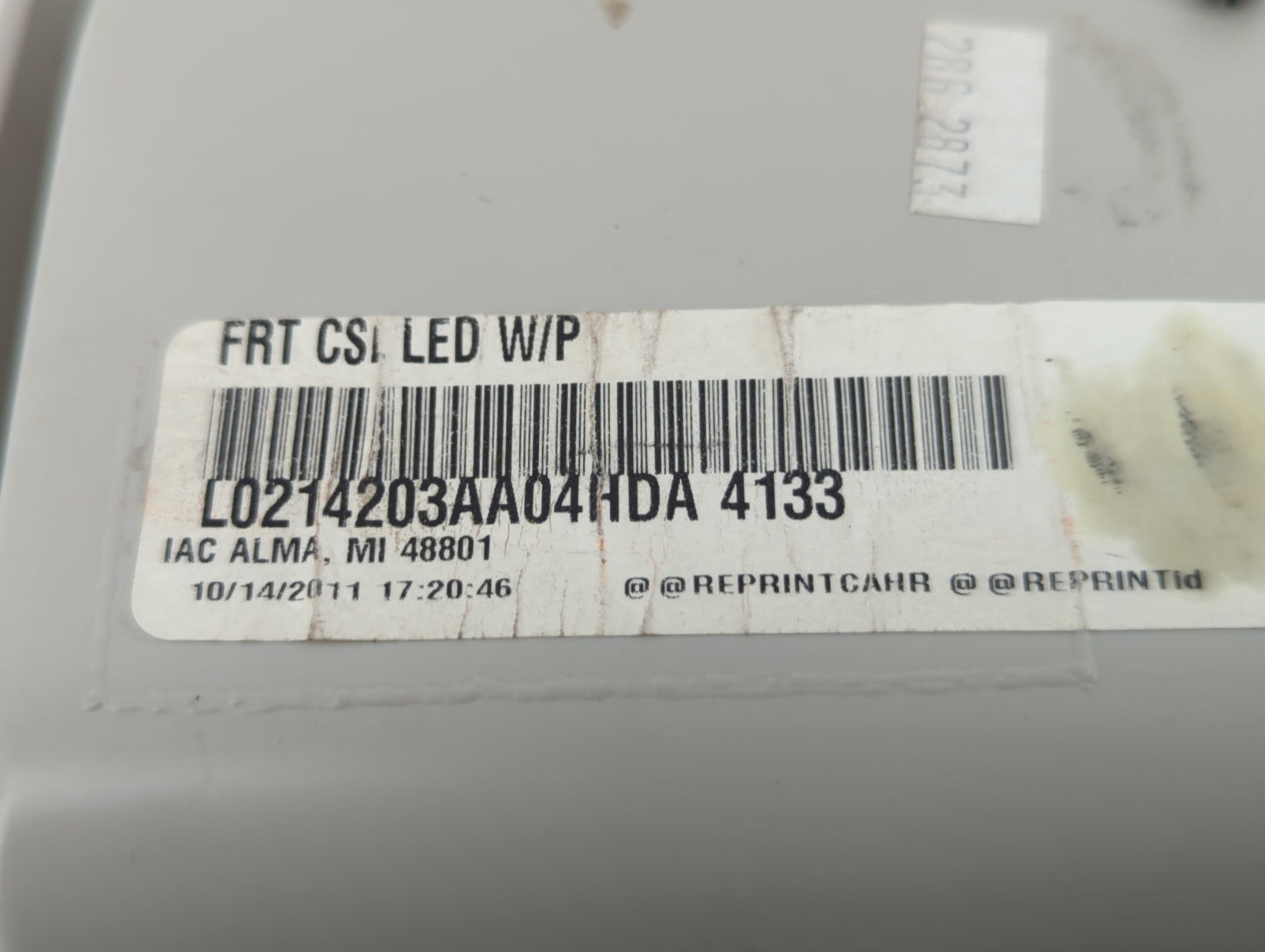2012 Chrysler Town & Country Overhead Roof Console - Oemusedautoparts1.com