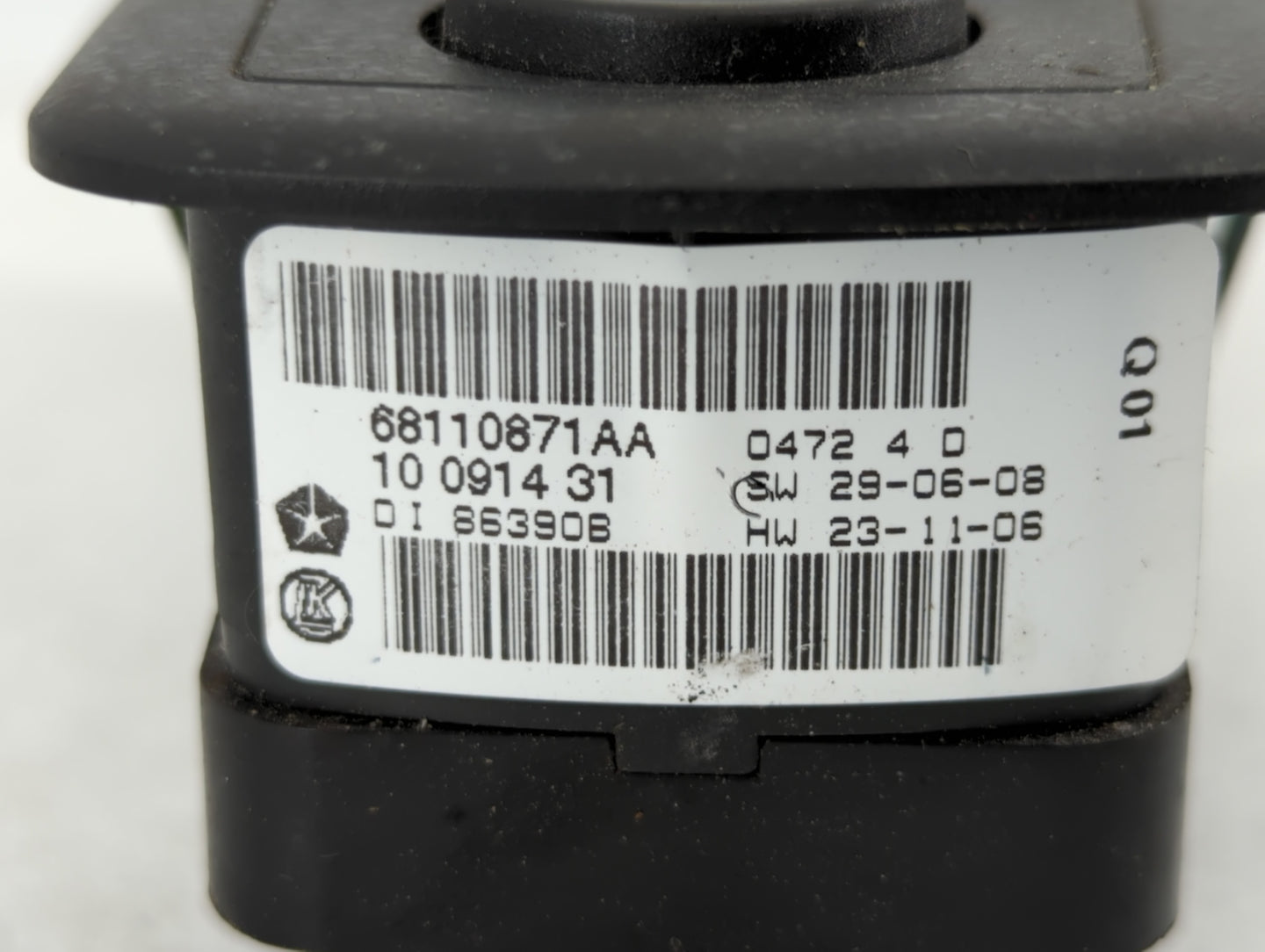2012-2016 Chrysler Town & Country Master Power Window Switch Replacement Driver Side Left P/N:68110871AA Fits OEM Used Auto 