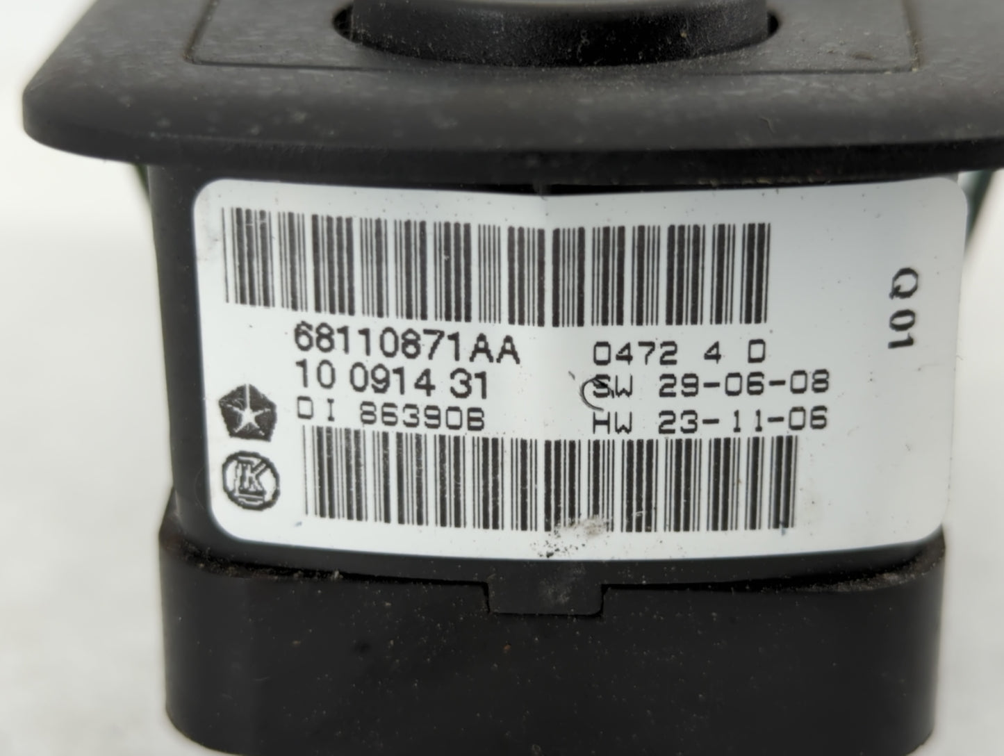2012-2016 Chrysler Town & Country Master Power Window Switch Replacement Driver Side Left P/N:68110871AA Fits OEM Used Auto 