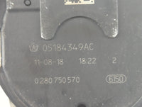 2011-2016 Chrysler Town & Country Throttle Body P/N:0 280 750 570 05184349AC Fits OEM Used Auto Parts - Oemusedautoparts1.co