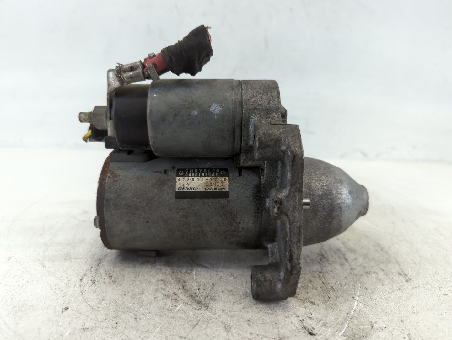 2012 Chrysler Town & Country Car Starter Motor Solenoid OEM P/N:04801839AB 428000-7200 Fits OEM Used Auto Parts - Oemusedaut