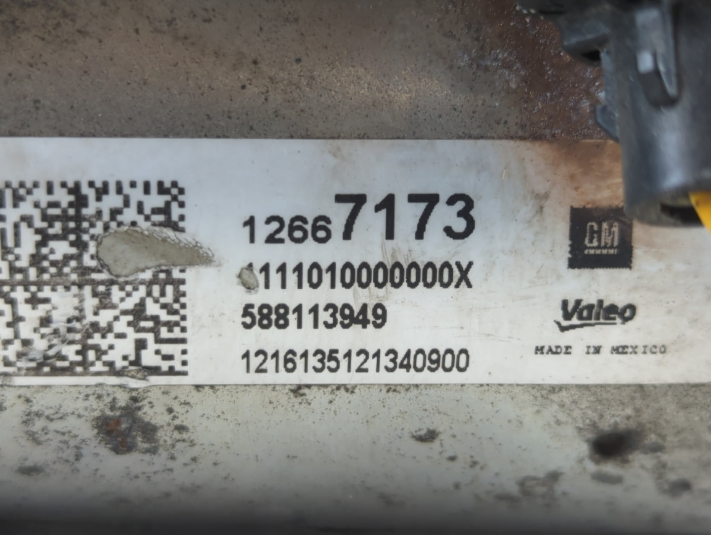 2011-2016 Chrysler Town & Country Car Starter Motor Solenoid OEM P/N:12667173 07N16 Fits OEM Used Auto Parts - Oemusedautopa
