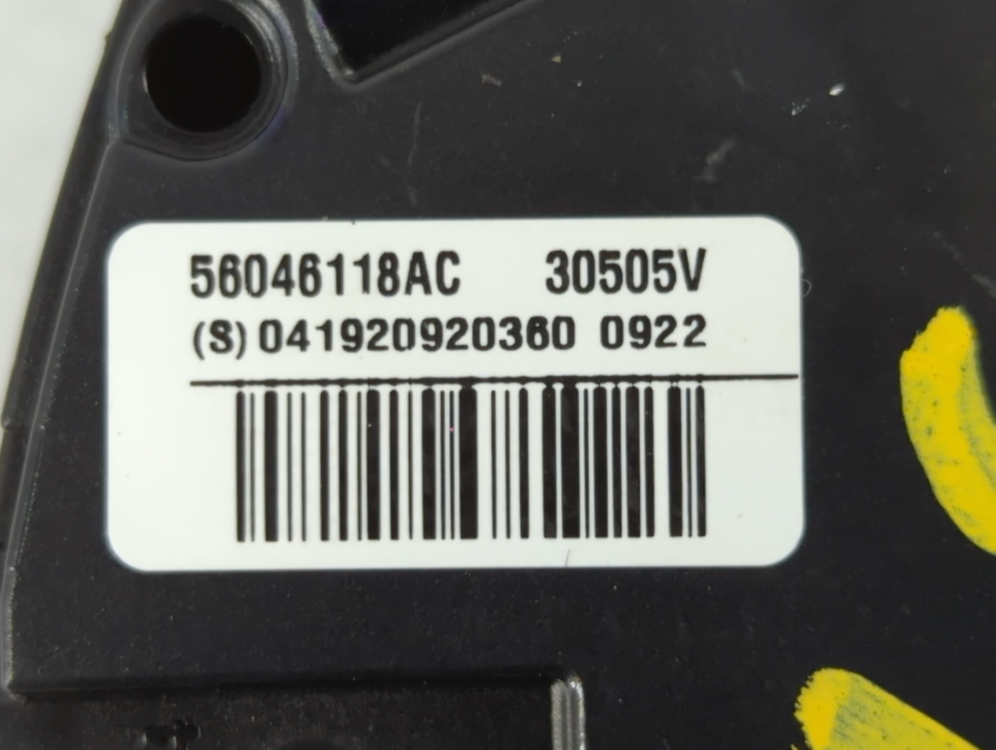 2012 Chrysler Town & Country Column Switch 56046118ac - Oemusedautoparts1.com