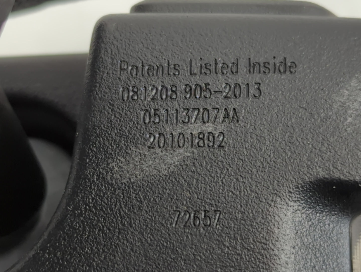 2010-2012 Chrysler Town & Country Interior Rear View Mirror Replacement OEM P/N:20101892 05113707AA Fits Fits 2010 2011 2012