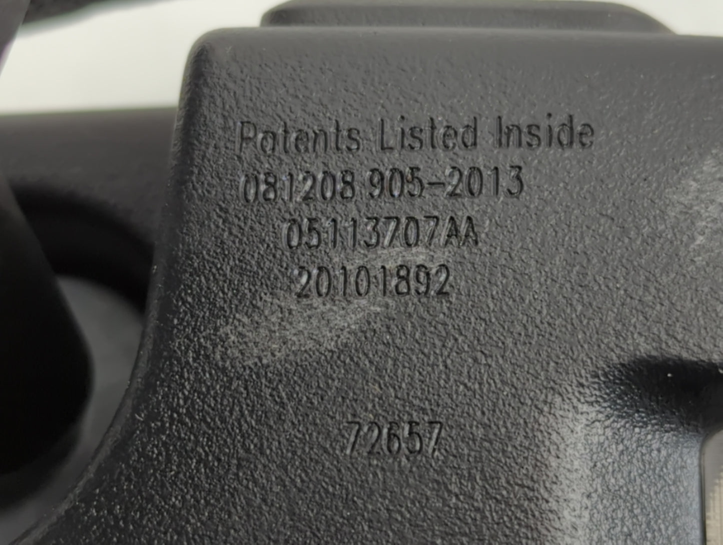 2010-2012 Chrysler Town & Country Interior Rear View Mirror Replacement OEM P/N:20101892 05113707AA Fits Fits 2010 2011 2012