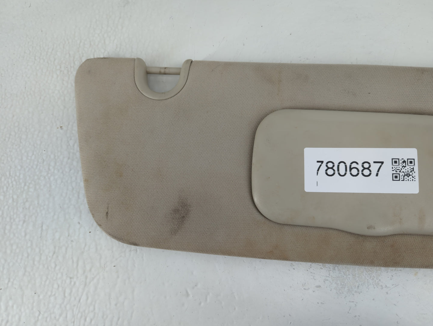 2011-2016 Chrysler Town & Country Sun Visor Shade Replacement Passenger Right Mirror Fits OEM Used Auto Parts - Oemusedautop