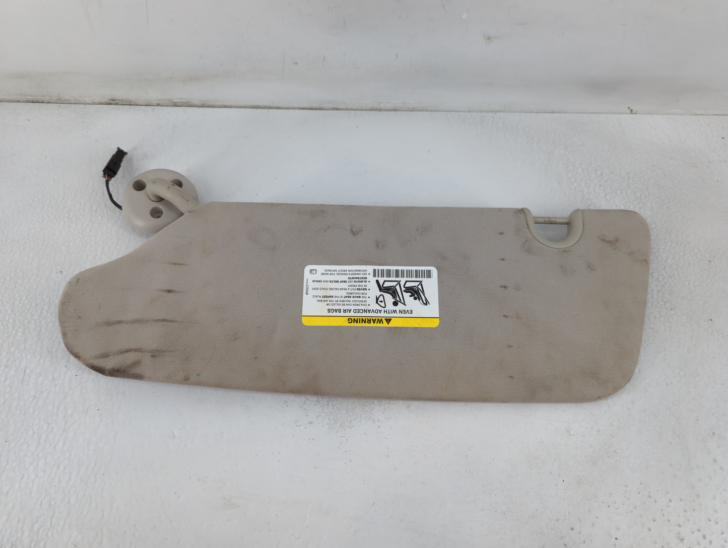 2011-2016 Chrysler Town & Country Sun Visor Shade Replacement Passenger Right Mirror Fits OEM Used Auto Parts - Oemusedautop