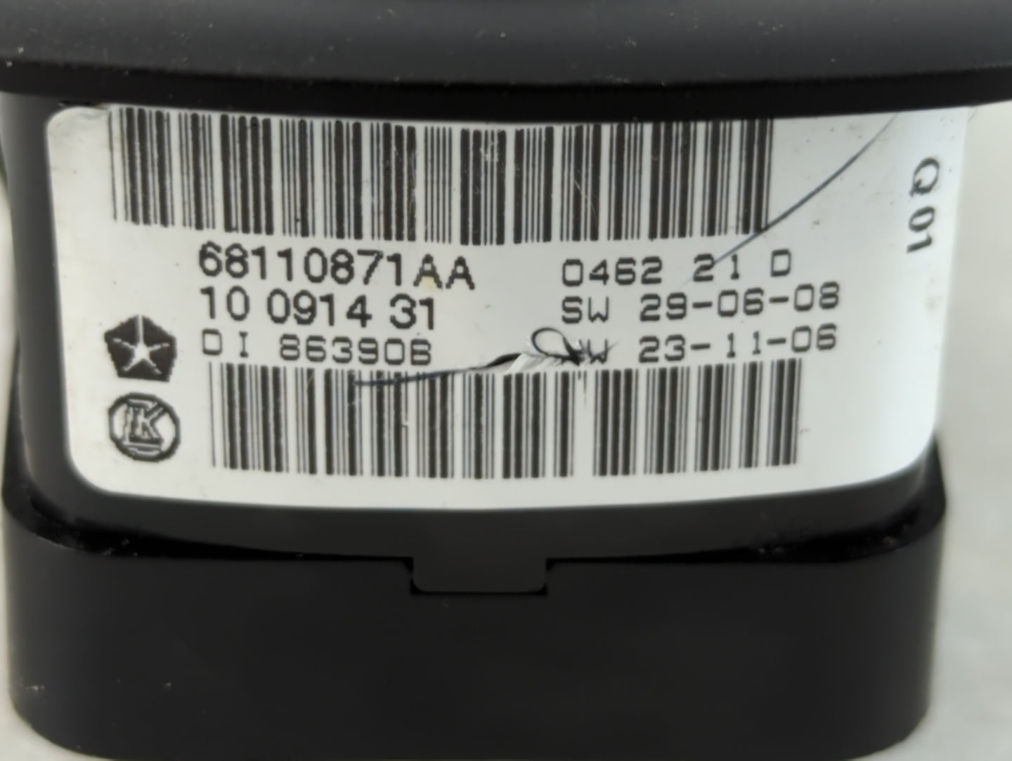 2012-2016 Chrysler Town & Country Master Power Window Switch Replacement Driver Side Left P/N:68110871AA Fits OEM Used Auto 