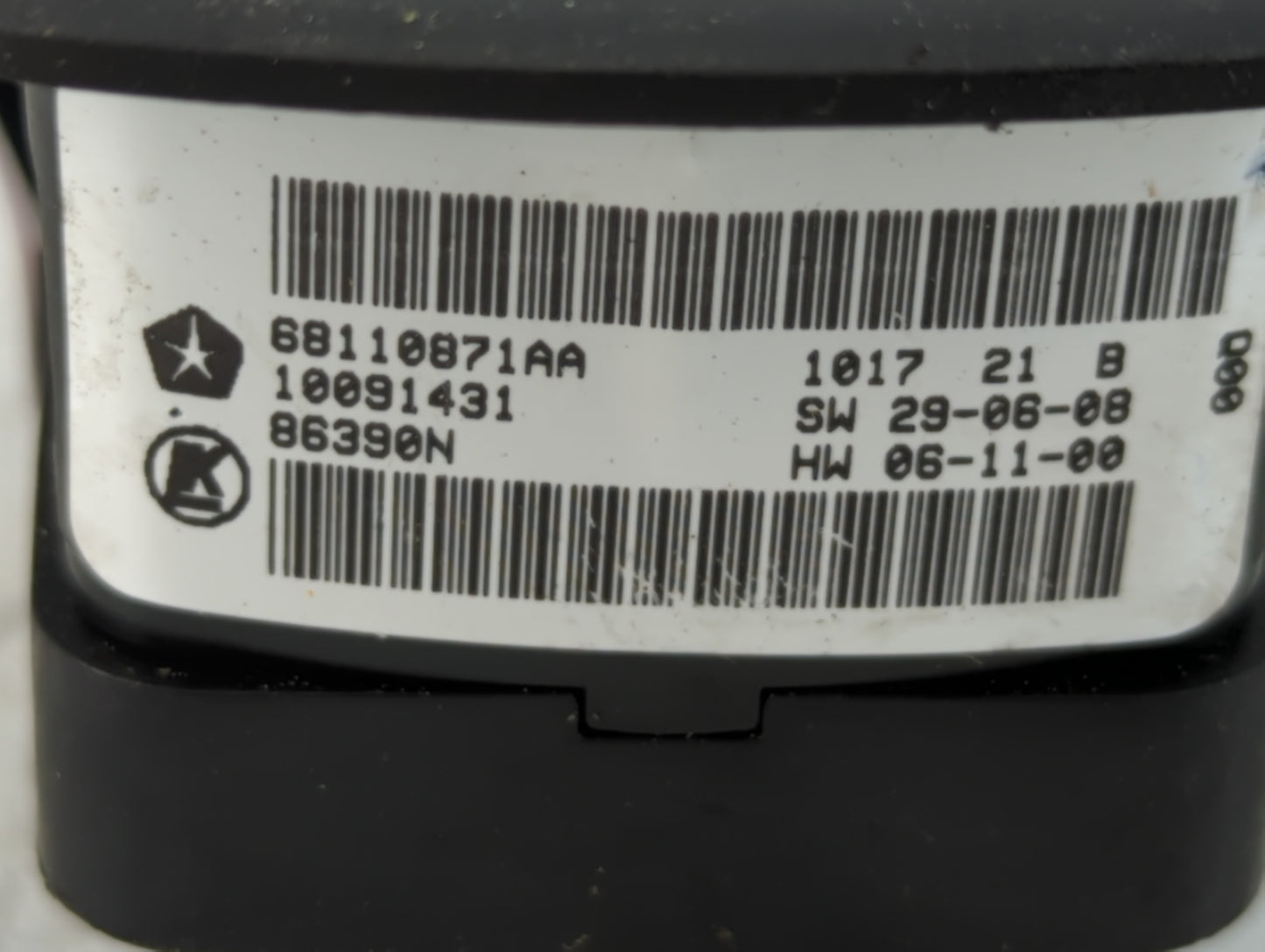 2012-2016 Chrysler Town & Country Master Power Window Switch Replacement Driver Side Left P/N:68110871AA Fits OEM Used Auto 