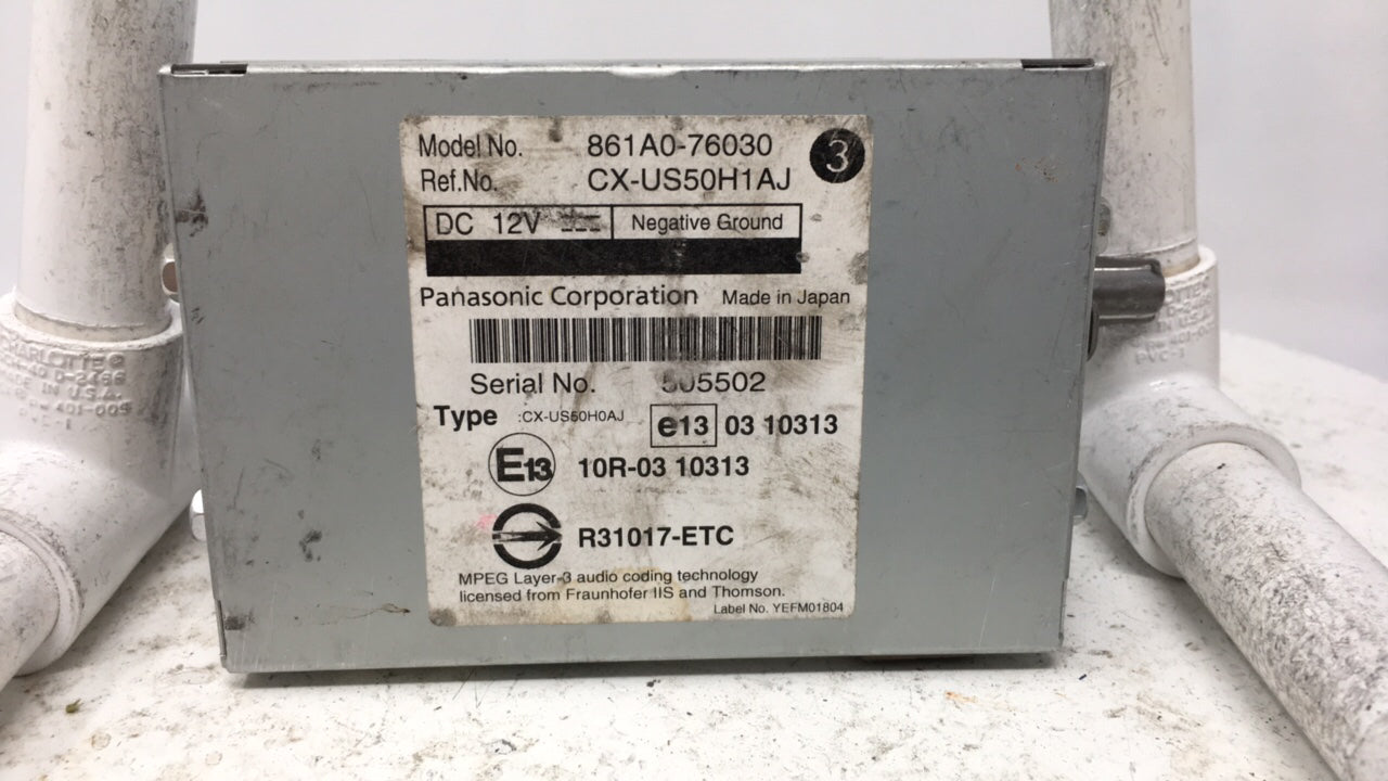 Ct200h Lexus Chassis Control Module Ccm Bcm Body Control 861a0-76030 - Oemusedautoparts1.com