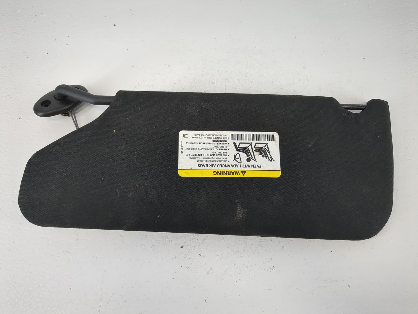 2011-2014 Dodge Avenger Sun Visor Shade Replacement Passenger Right Mirror Fits Fits 2011 2012 2013 2014 OEM Used Auto Parts