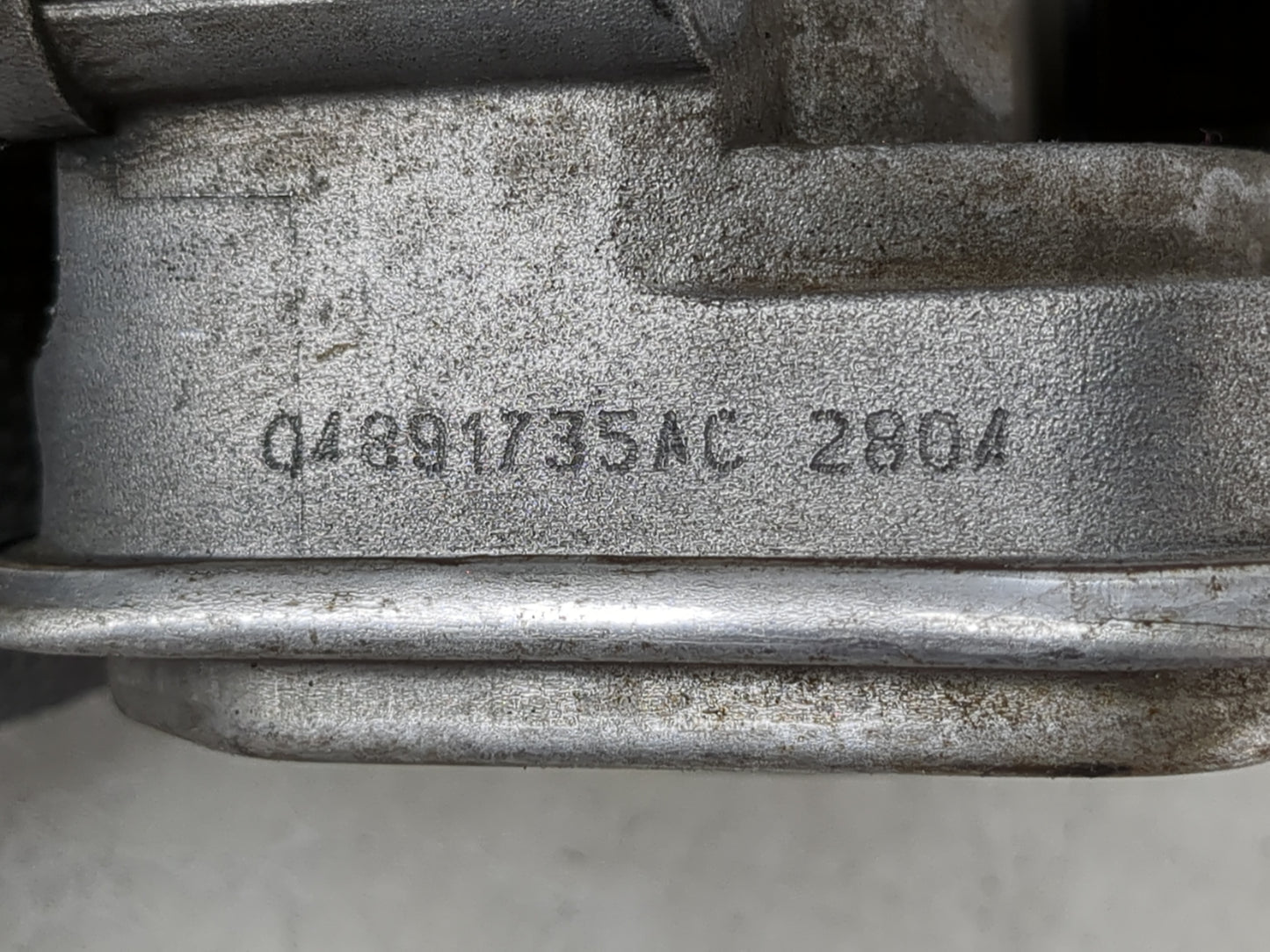 2008-2014 Dodge Avenger Throttle Body P/N:04891735AC 04791735AC Fits OEM Used Auto Parts - Oemusedautoparts1.com