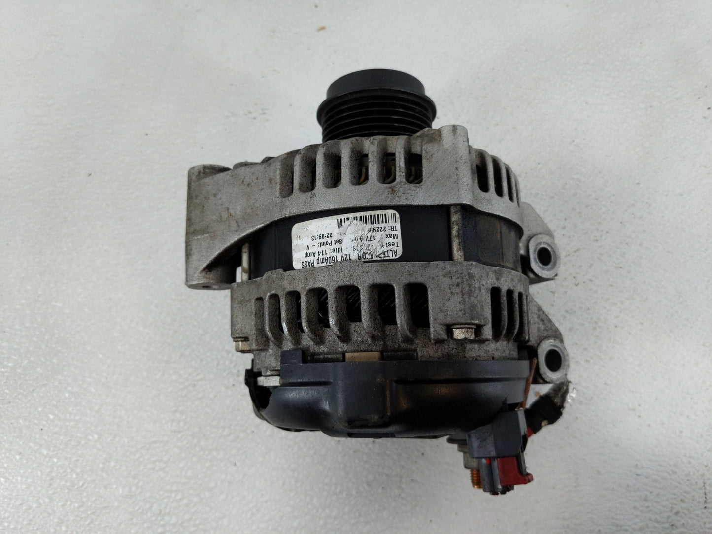 2011-2014 Dodge Avenger Alternator Replacement Generator Charging Assembly Engine OEM P/N:P04801624AD Fits OEM Used Auto Par