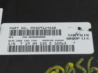 2011-2012 Dodge Avenger Radio AM FM Cd Player Receiver Replacement P/N:P05091195AB Fits Fits 2011 2012 OEM Used Auto Parts -