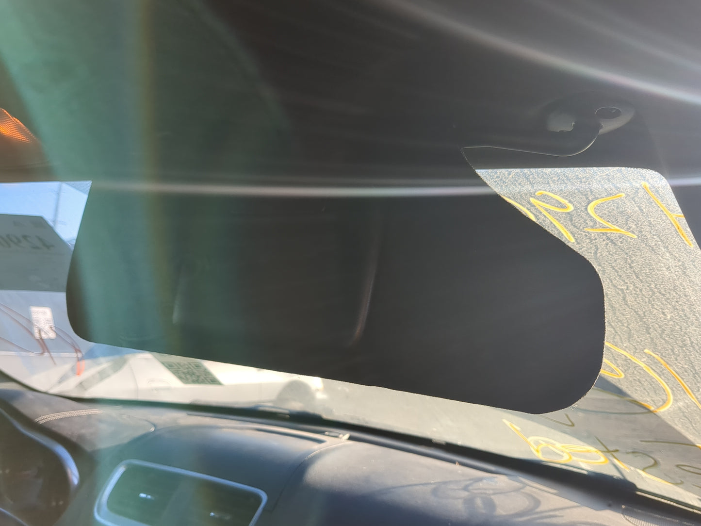 2011-2014 Dodge Avenger Sun Visor Shade Replacement Passenger Right Mirror Fits Fits 2011 2012 2013 2014 OEM Used Auto Parts