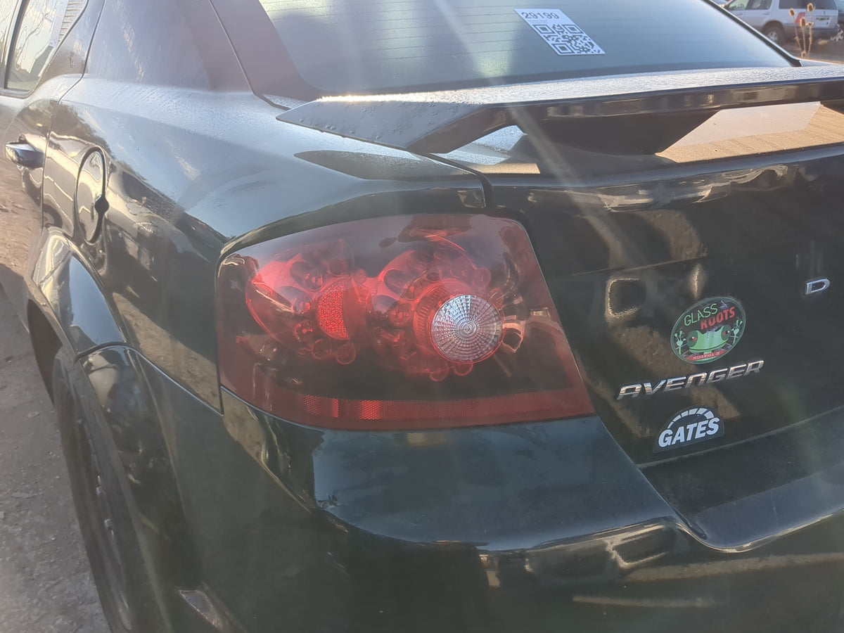 2011-2014 Dodge Avenger Tail Light Assembly Driver Left OEM Fits Fits 2011 2012 2013 2014 OEM Used Auto Parts - Oemusedautop