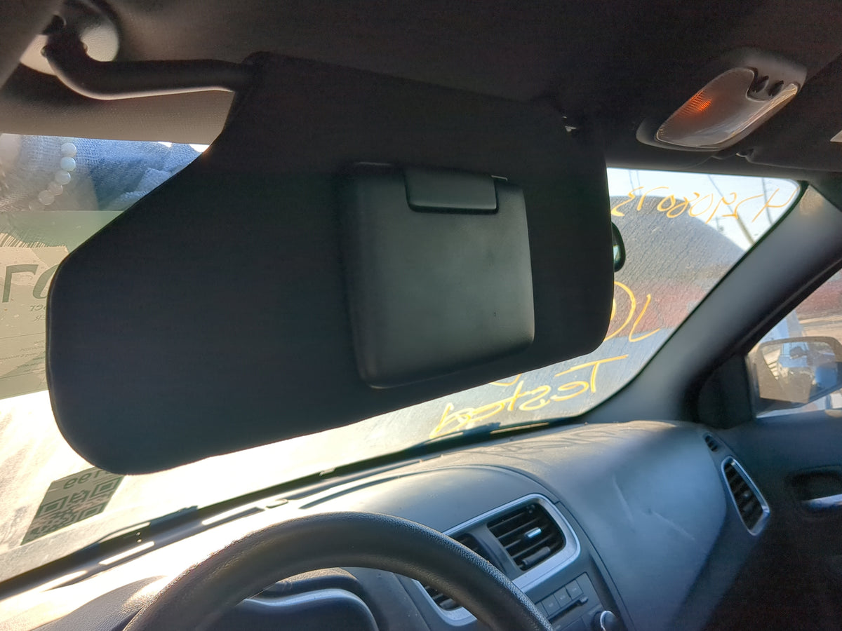 2011-2014 Dodge Avenger Sun Visor Shade Replacement Driver Left Mirror Fits Fits 2011 2012 2013 2014 OEM Used Auto Parts - O
