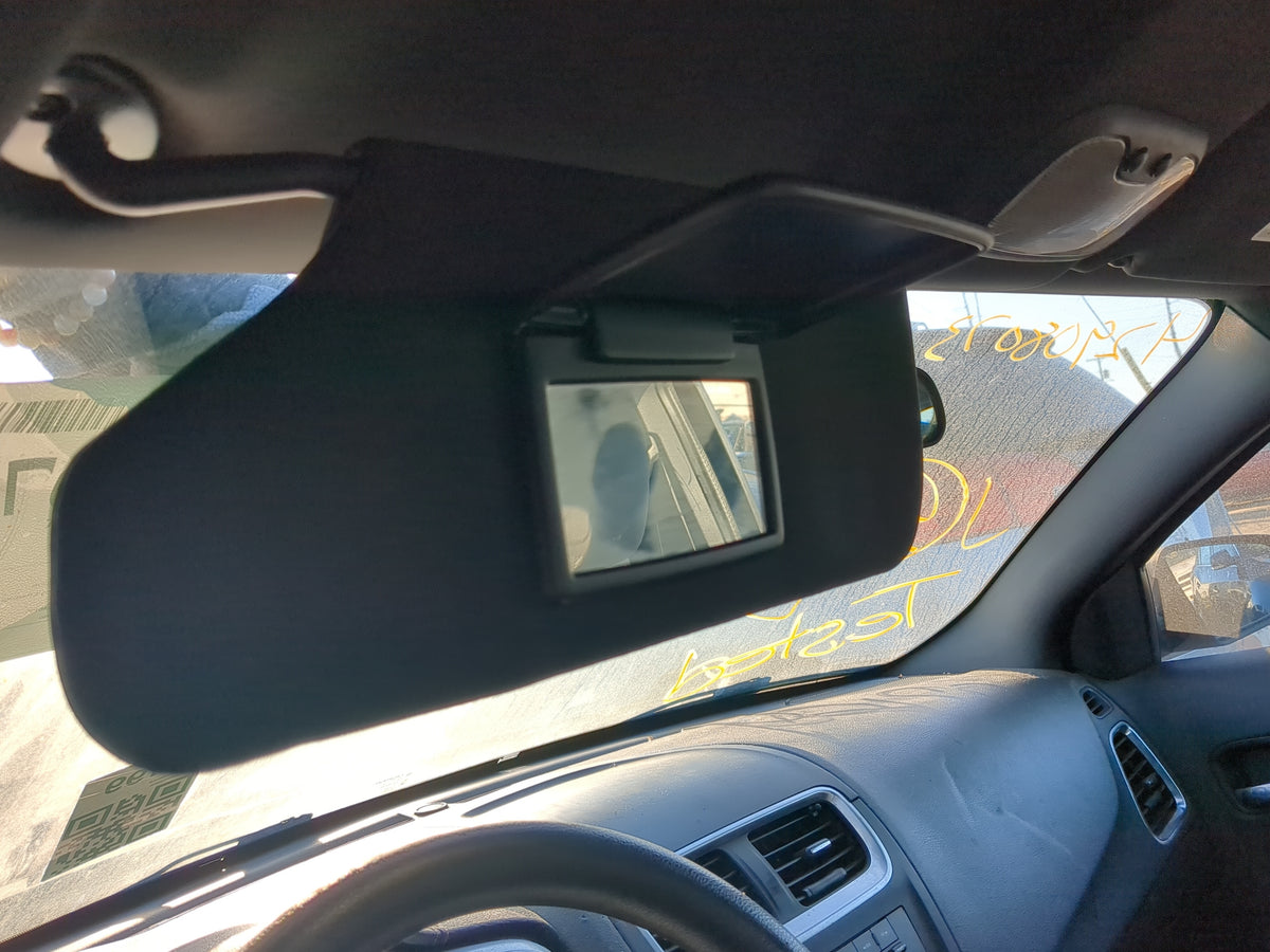 2011-2014 Dodge Avenger Sun Visor Shade Replacement Driver Left Mirror Fits Fits 2011 2012 2013 2014 OEM Used Auto Parts - O