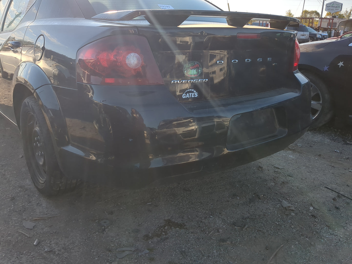 2011-2014 Dodge Avenger Rear Bumper Assembly Oem 1191464 - Oemusedautoparts1.com