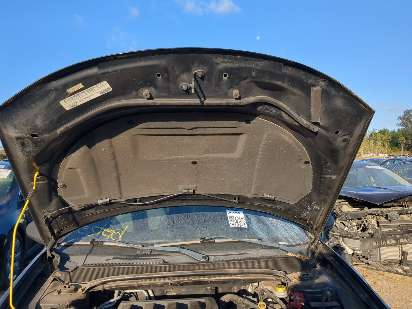 2008-2014 Dodge Avenger Hood Oem - Oemusedautoparts1.com