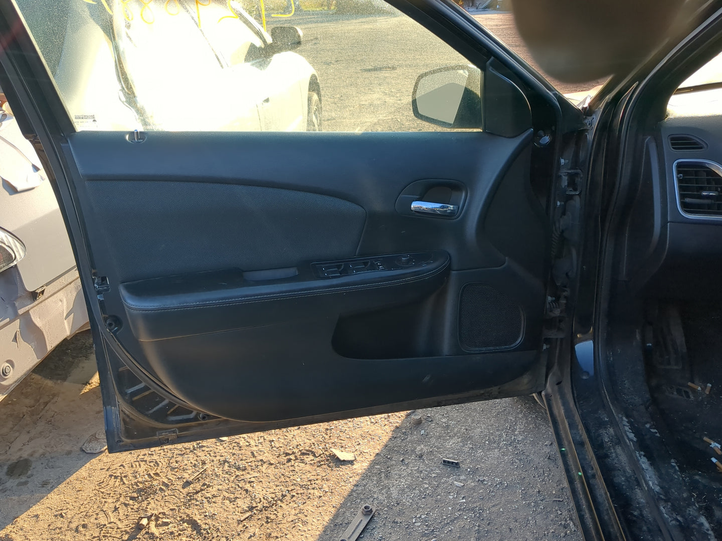 2012 Dodge Avenger Front Left Driver Interior Door Panel Trim 1191493 - Oemusedautoparts1.com
