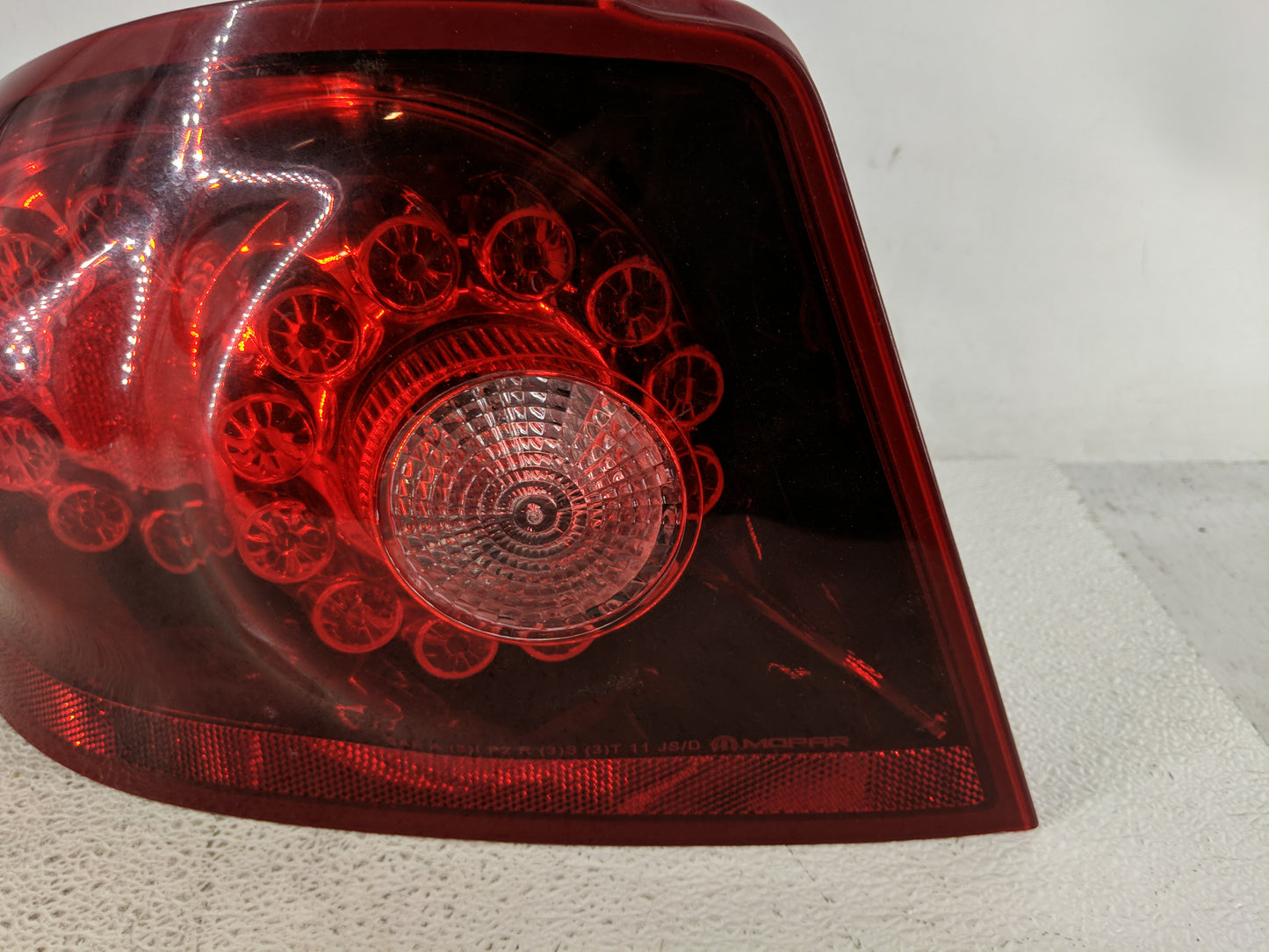 2011-2014 Dodge Avenger Tail Light Assembly Driver Left OEM Fits Fits 2011 2012 2013 2014 OEM Used Auto Parts - Oemusedautop