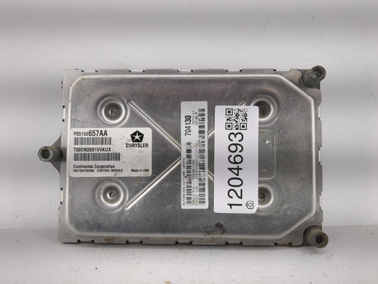 2012 Dodge Avenger PCM Engine Control Computer ECU ECM PCU OEM P/N:P05150657AA Fits OEM Used Auto Parts - Oemusedautoparts1.