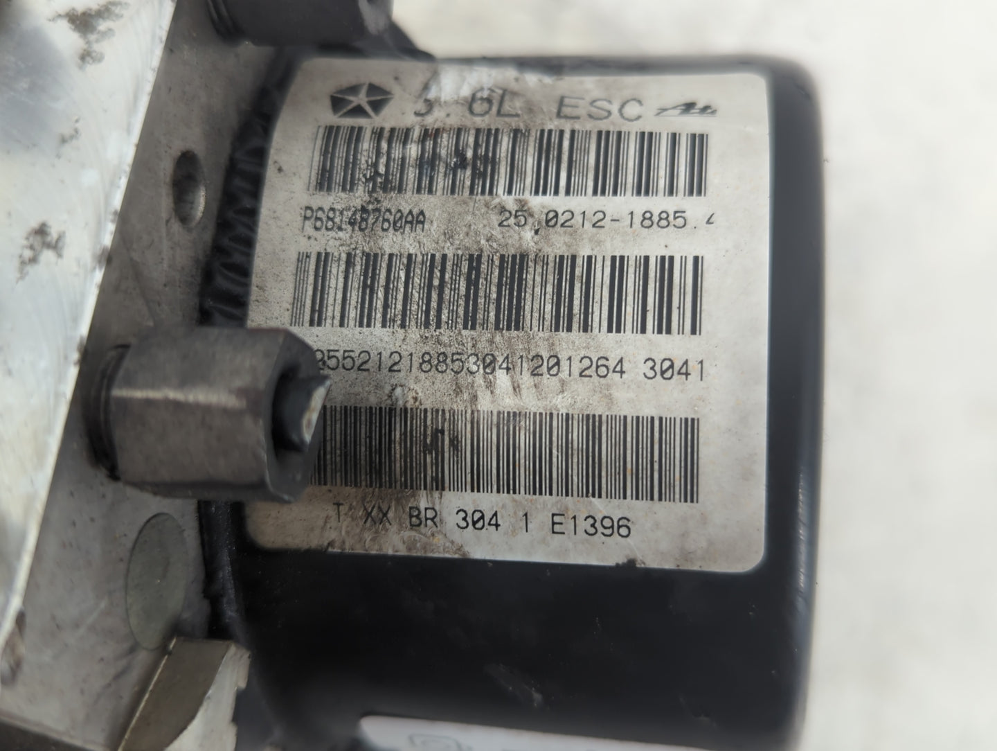 2011-2014 Dodge Avenger ABS Pump Control Module Replacement P/N:P68148760AA Fits Fits 2010 2011 2012 2013 2014 OEM Used Auto