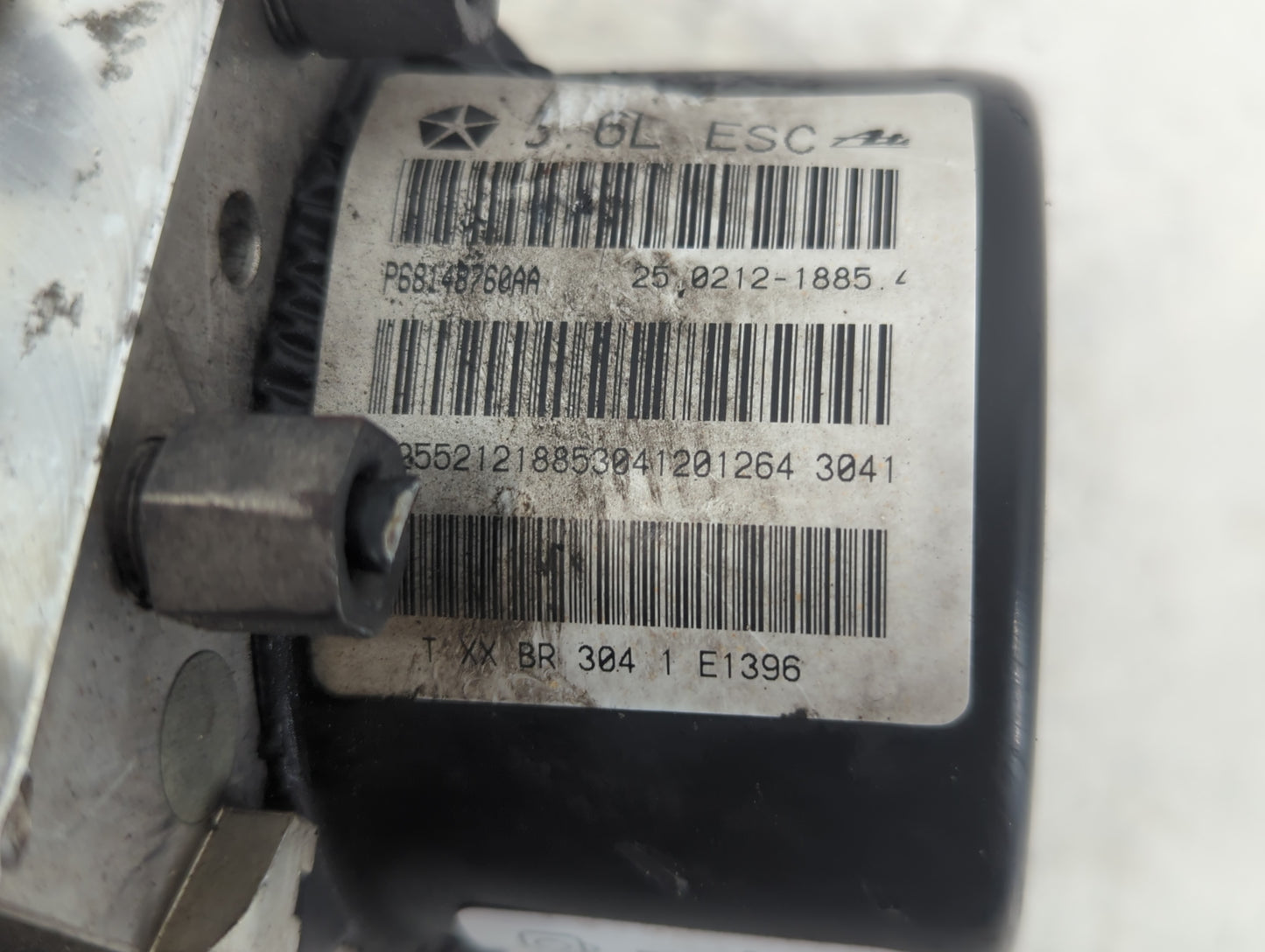 2011-2014 Dodge Avenger ABS Pump Control Module Replacement P/N:P68148760AA Fits Fits 2010 2011 2012 2013 2014 OEM Used Auto