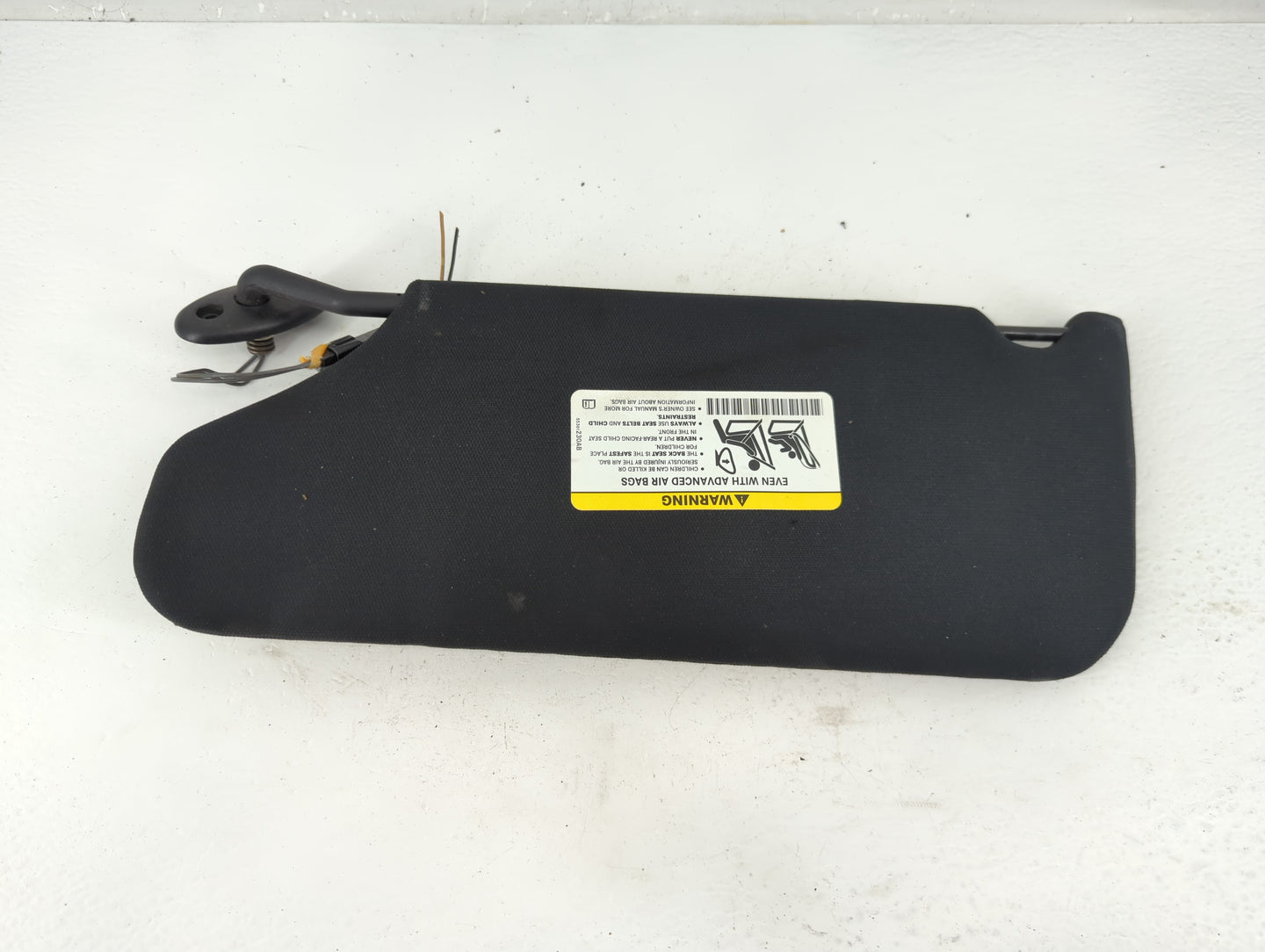 2011-2014 Dodge Avenger Sun Visor Shade Replacement Passenger Right Mirror Fits Fits 2011 2012 2013 2014 OEM Used Auto Parts
