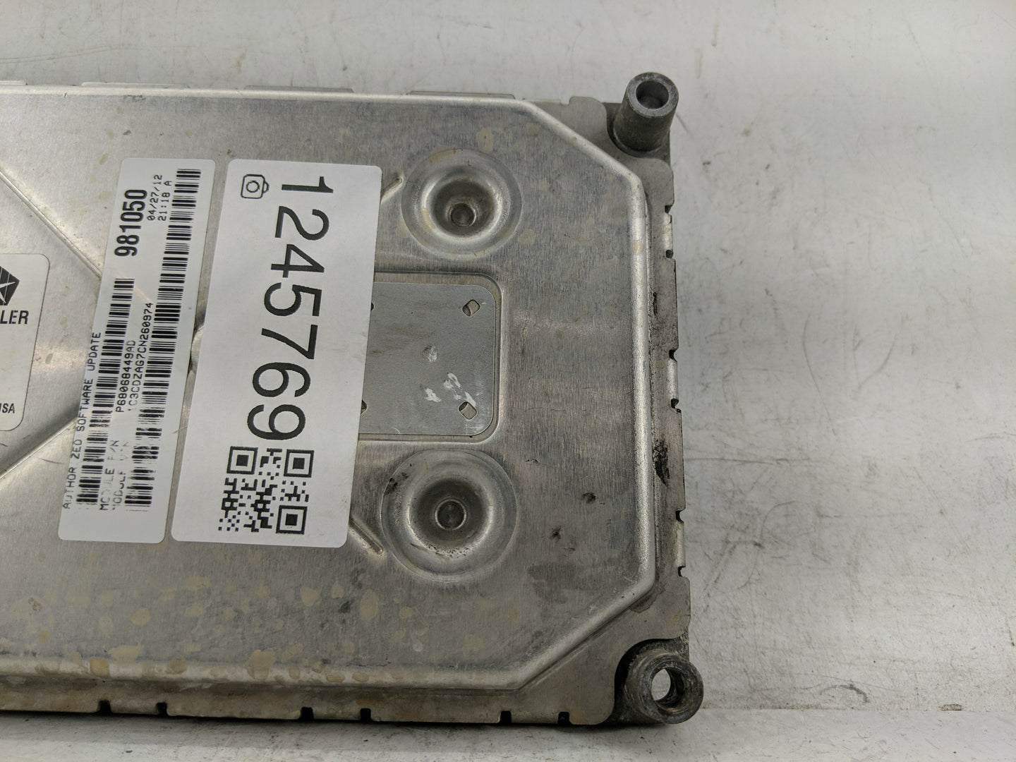 2012 Dodge Avenger PCM Engine Control Computer ECU ECM PCU OEM P/N:P05150657AA Fits OEM Used Auto Parts - Oemusedautoparts1.