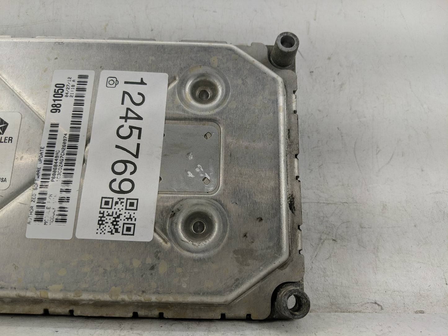 2012 Dodge Avenger PCM Engine Control Computer ECU ECM PCU OEM P/N:P05150657AA Fits OEM Used Auto Parts - Oemusedautoparts1.