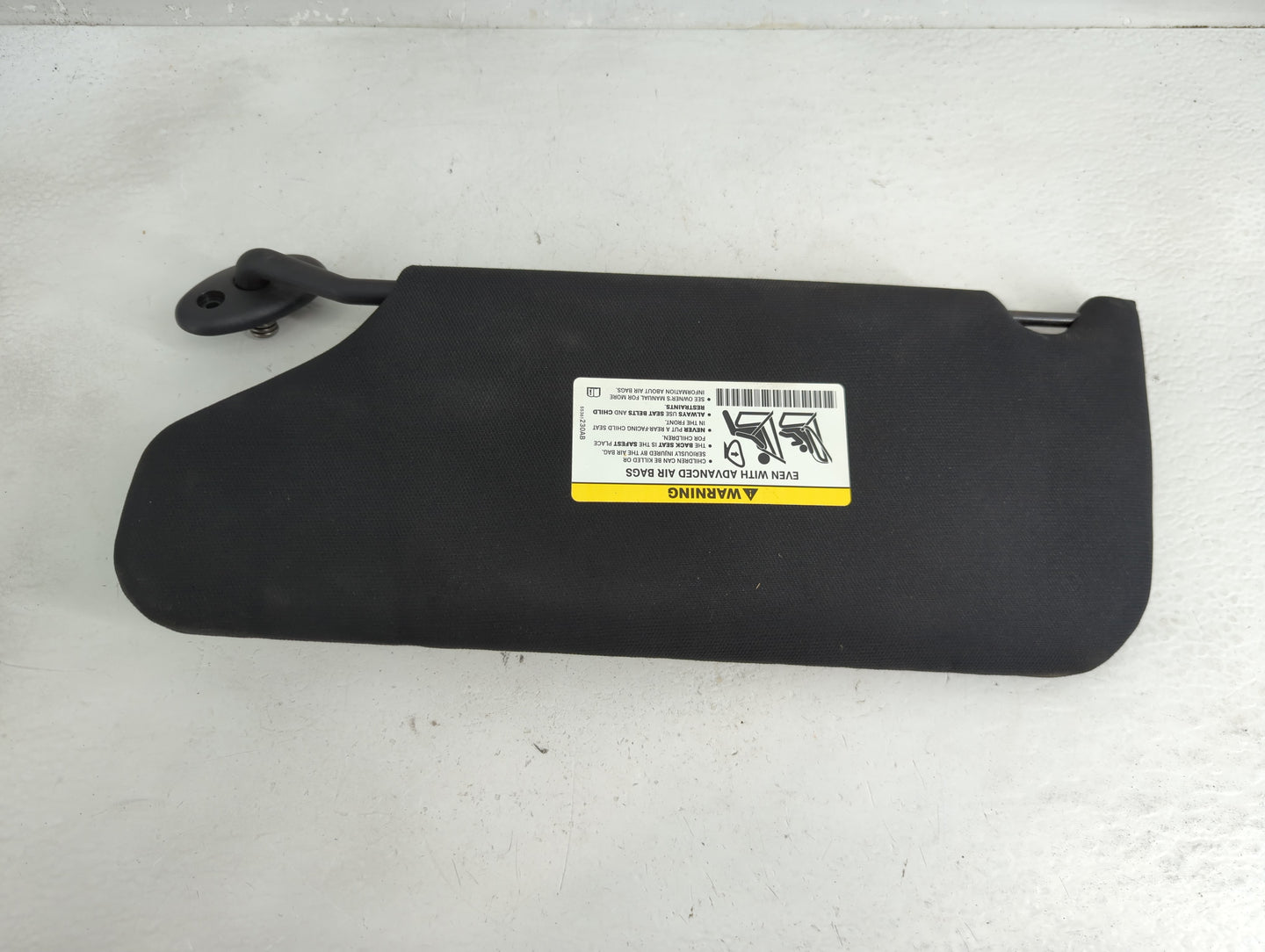 2011-2014 Dodge Avenger Sun Visor Shade Replacement Passenger Right Mirror Fits Fits 2011 2012 2013 2014 OEM Used Auto Parts