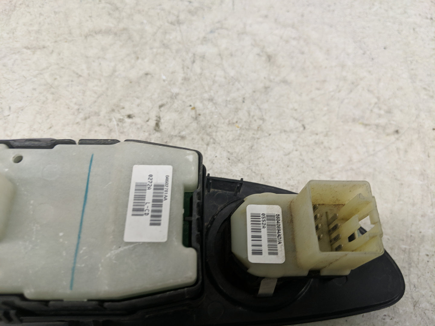 2008-2014 Dodge Avenger Master Power Window Switch Replacement Driver Side Left P/N:04602781AA Fits OEM Used Auto Parts - Oe