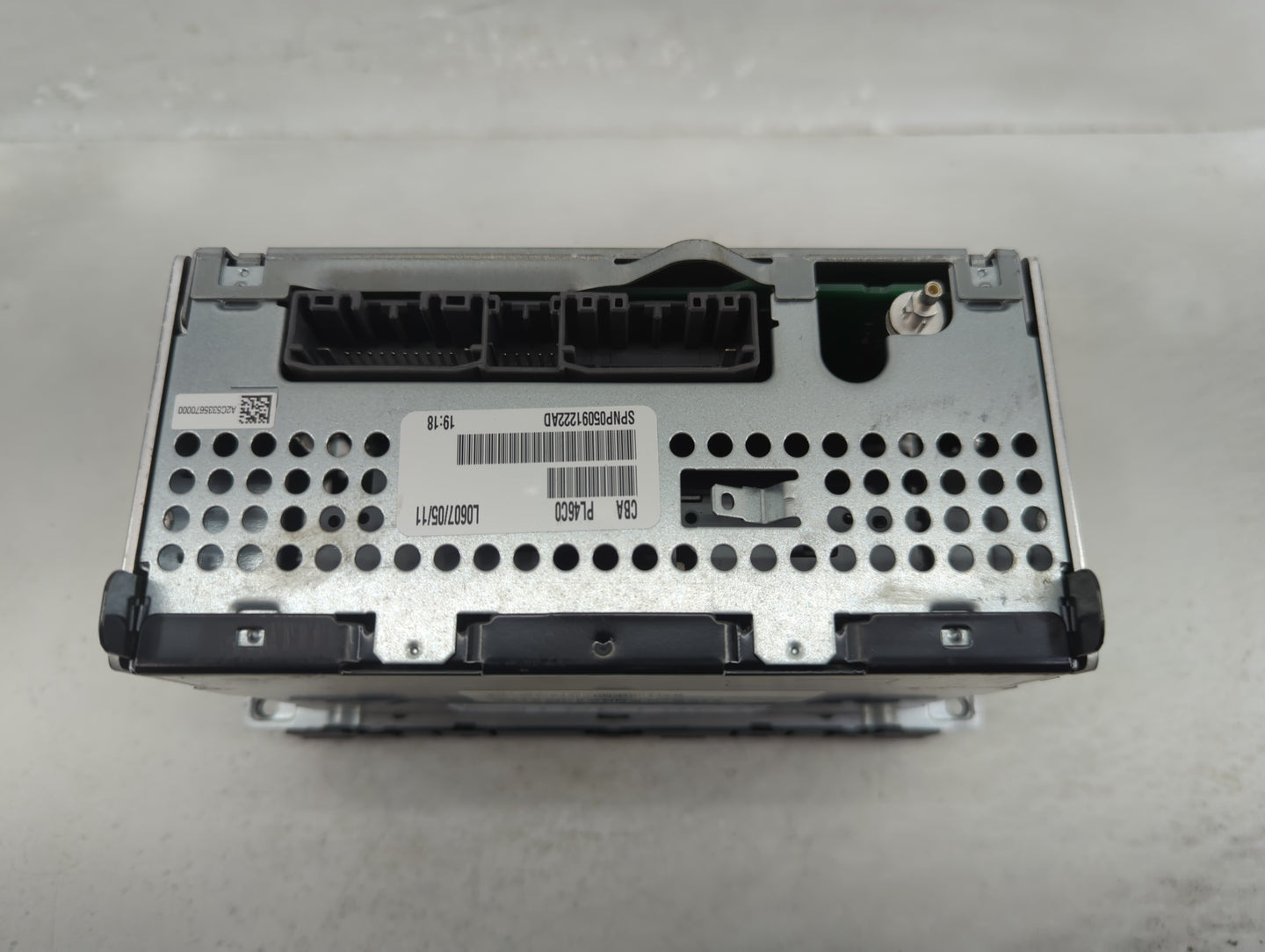 2011-2012 Dodge Avenger Radio AM FM Cd Player Receiver Replacement P/N:P05091222AD Fits Fits 2011 2012 OEM Used Auto Parts -