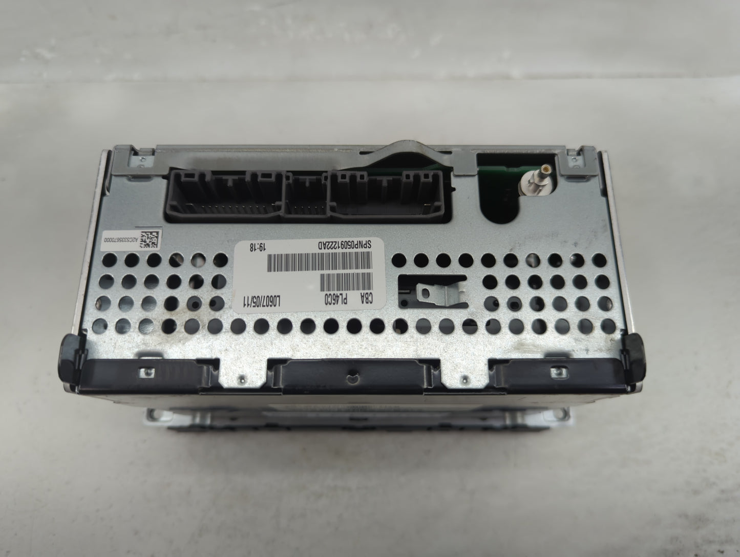 2011-2012 Dodge Avenger Radio AM FM Cd Player Receiver Replacement P/N:P05091222AD Fits Fits 2011 2012 OEM Used Auto Parts -