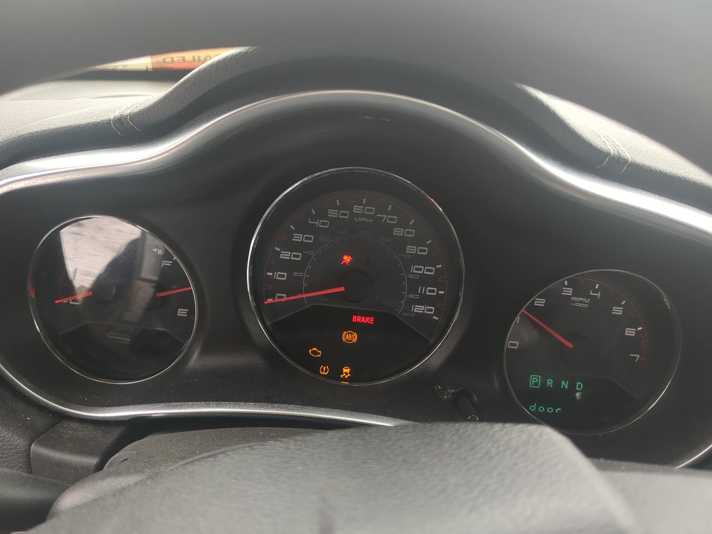 2011-2014 Dodge Avenger Instrument Cluster Speedometer Gauges Fits Fits 2011 2012 2013 2014 OEM Used Auto Parts - Oemusedaut