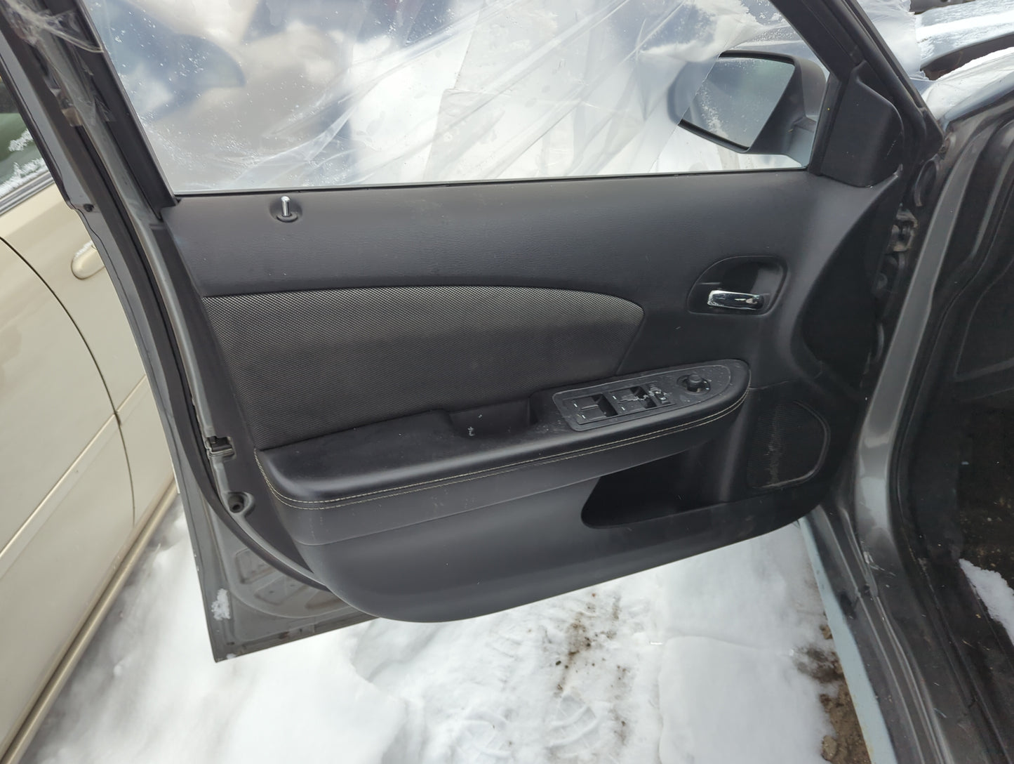 2012 Dodge Avenger Front Left Driver Interior Door Panel Trim 1353978 - Oemusedautoparts1.com