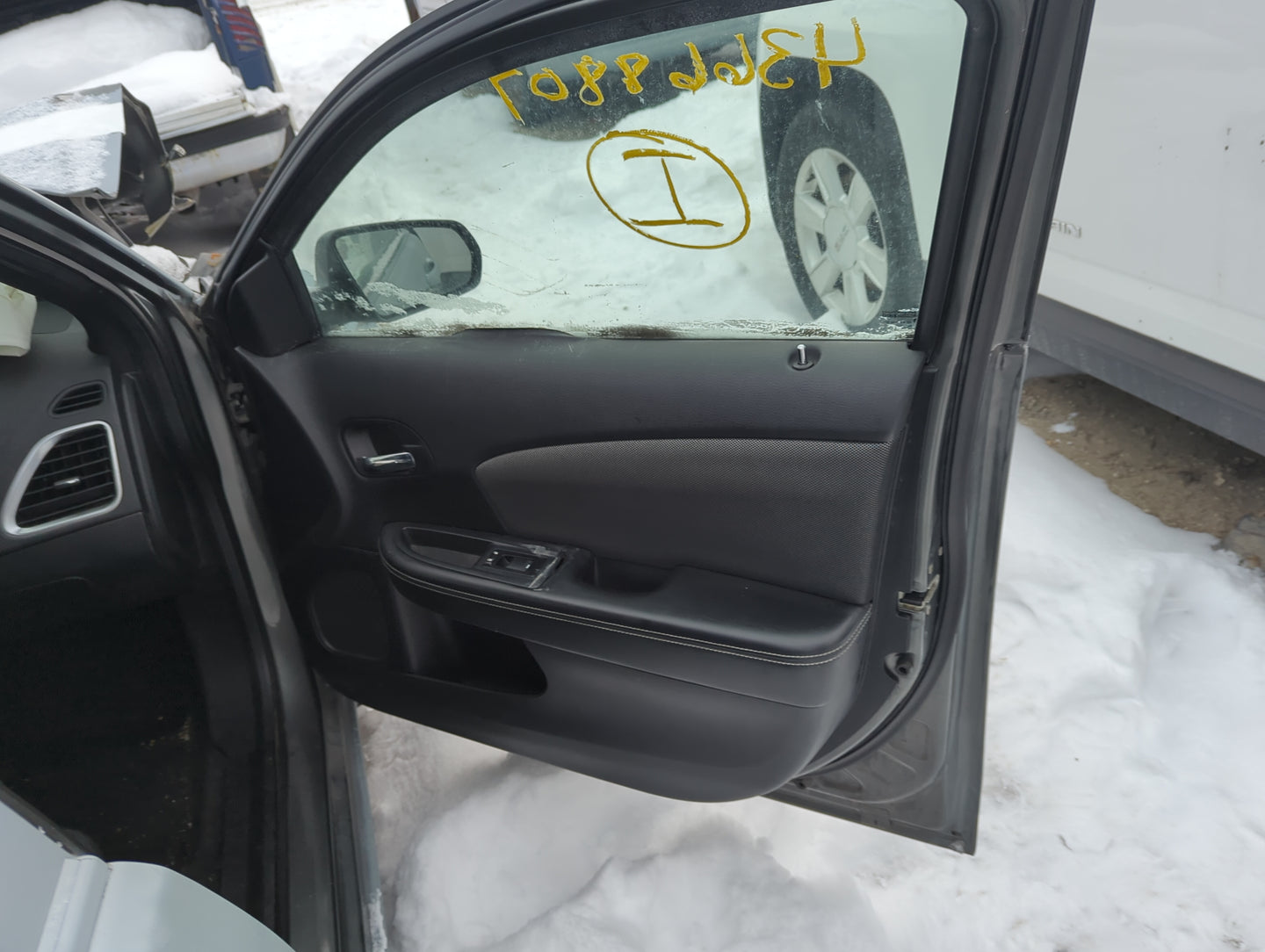 2012 Dodge Avenger Front Right Passenger Interior Door Panel Trim 1353997 - Oemusedautoparts1.com