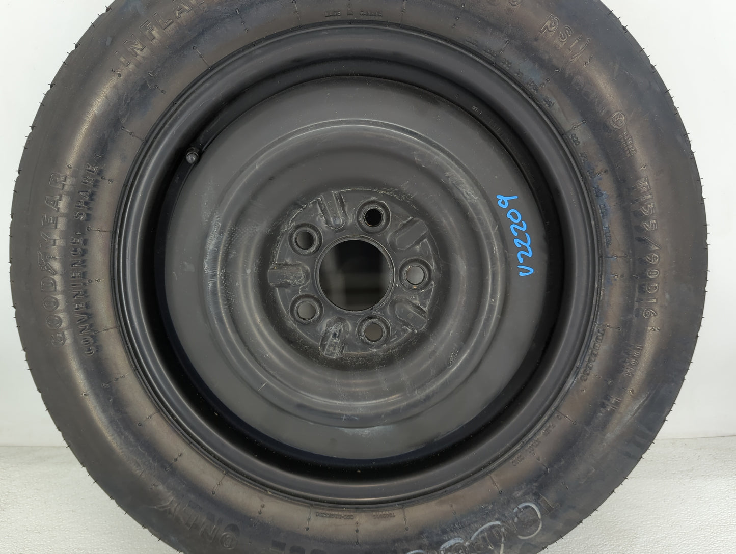 2008-2014 Dodge Avenger Spare Donut Tire Wheel Rim Oem - Oemusedautoparts1.com